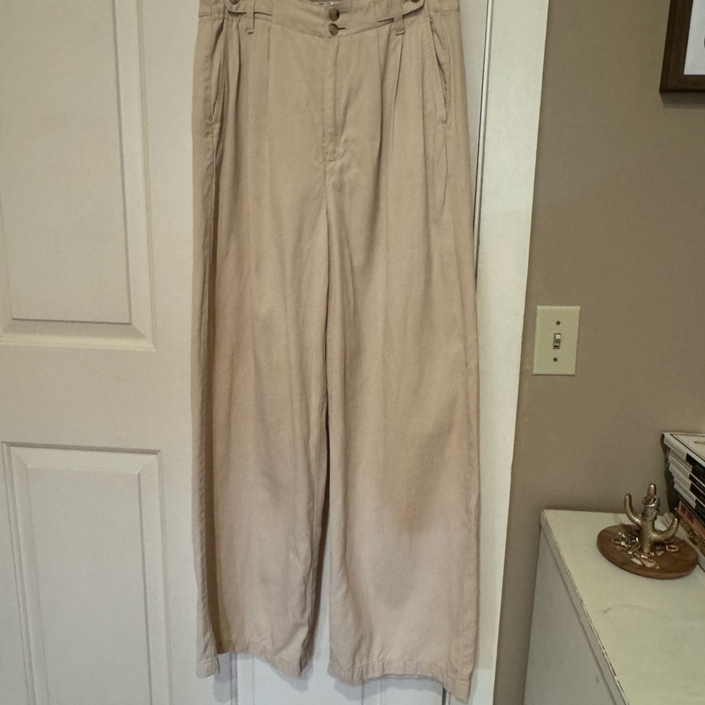 Madewell Light Tan Trousers